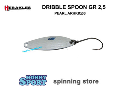 DRIBBLE SPOON HERAKLES 2,5 GR COLORE PEARL BIANCO ARHKIQ03 SPINNING AREA TROTA
