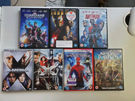 DVD Job Lot of Heroes Movies Marvel & DC 