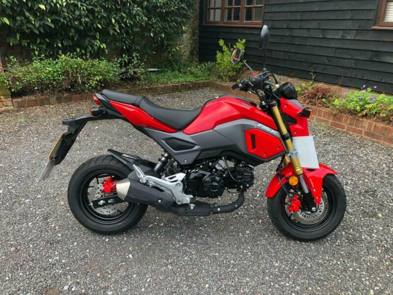 Honda Msx 125 Grom Abs 19 Red Low Mileage One Owner In Petersfield Hampshire Gumtree
