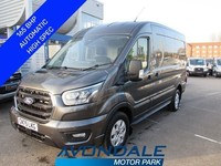2025 Ford Transit 350 EcoBlue Limited L2 H2 AUTOMATIC 165 BHP HIGH SPEC MWB VAN 