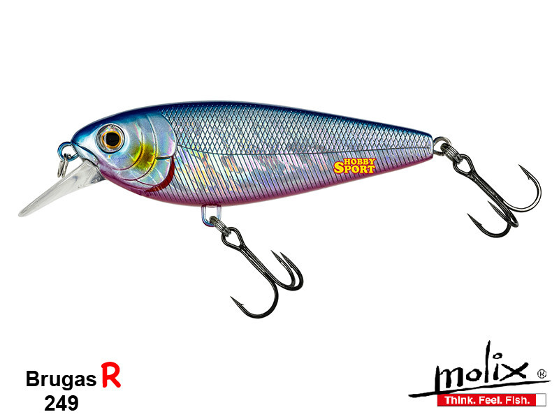 MOLIX BRUGAS-R COL. 249 SPRING SARDA 20 GR SINKING 8.5 CM SPINNING MARE SPIGOLA