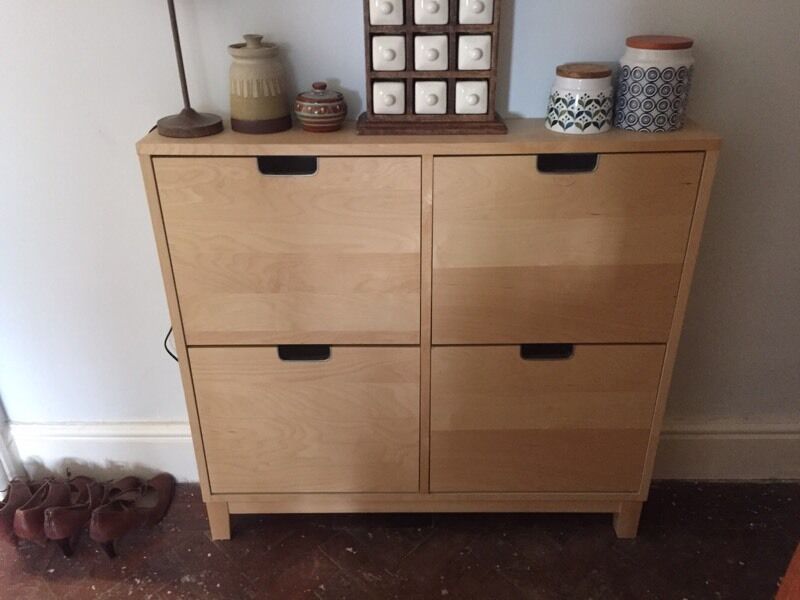  IKEA STALL SHOE CABINET  BIRCH VENEER in Holywell 