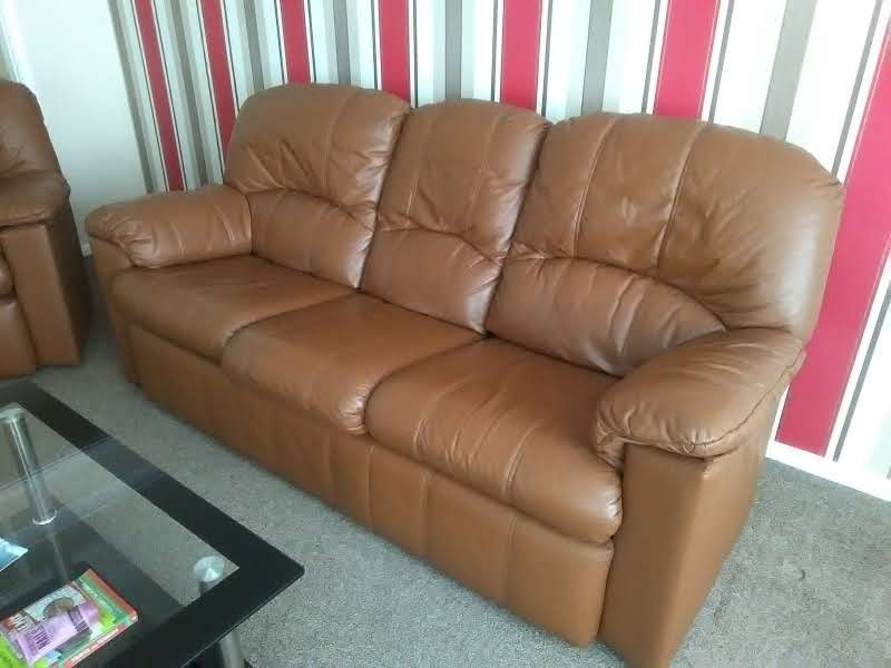 Leather sofa and chair GPlan. DEREHAM in Dereham, Norfolk Gumtree