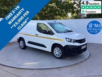 2020 Peugeot Partner BlueHDi 1000 Professional A/C Euro 6 SWB Panel Van Diesel M