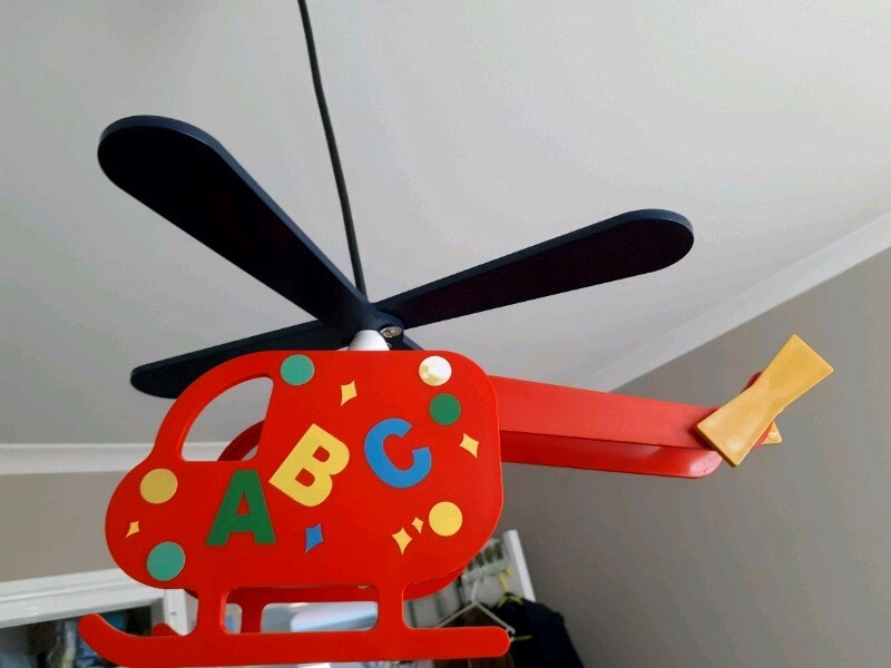 Helicopter Ceiling Light Hanging Lampshade Vgc Ceiling Lights