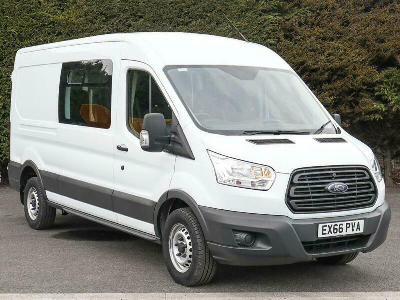 2016 (66) FORD TRANSIT 350 RWD L3 H2 LWB MEDIUM ROOF 9 SEAT CREW CAB