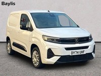 2024 Vauxhall COMBO CARGO COMBO M CARGO  1.5 Turbo D 100ps Pro H1 Manual Panel V