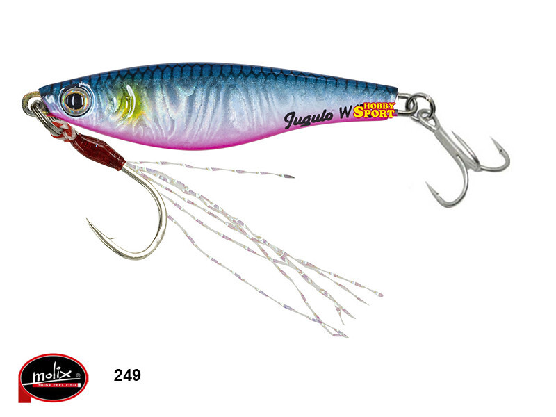 MOLIX JUGULO WIDE CASTING  5 GR COL. 249 SPRING SARDA SPINNING MARE LAGO FIUME