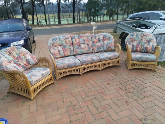 cane outdoor furniture set | Outdoor Dining Furniture | Gumtree