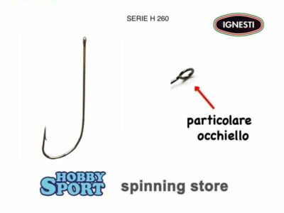 AMI H 260 SIZE 12 CON OCCHIELLO GAMBO EXTRA LUNGO X SURFCASTING