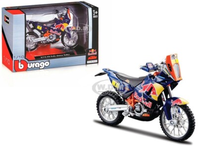 KTM 450 #1 RED BULL ''RALLY DAKAR'' MOTORCYCLE 1/18 MODEL BY BBURAGO 51071