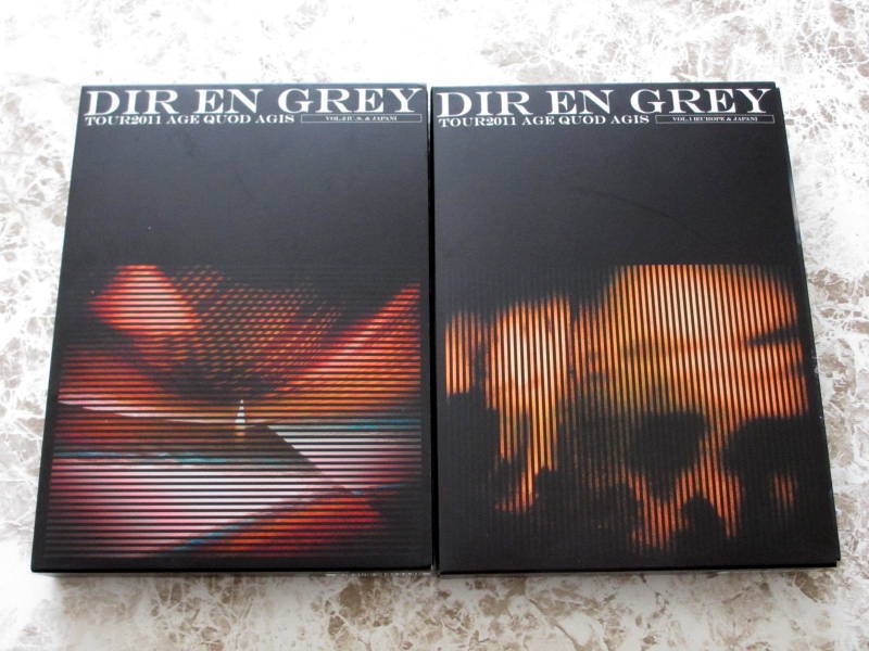 DIR EN GREY/TOUR2011 AGE QUOD AGIS VOL.… Dir en grey DVD Limited Edition TOUR2011 AGE QUOD AGIS Vol.1