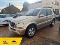 2002 Mercedes-Benz M Class ML320 5dr Auto ESTATE PETROL Automatic