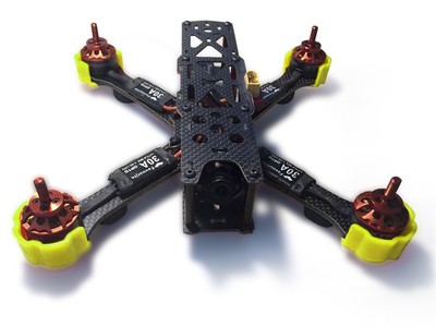 AerialFreaks Thunder X220 FPV Racing Kit  Black