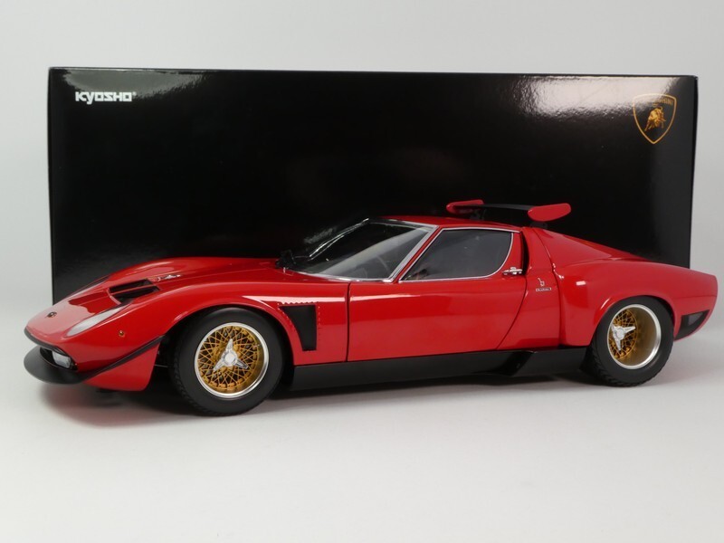 Kyosho Lamborghini Miura SVR Red 1970 1/12 08625R | eBay