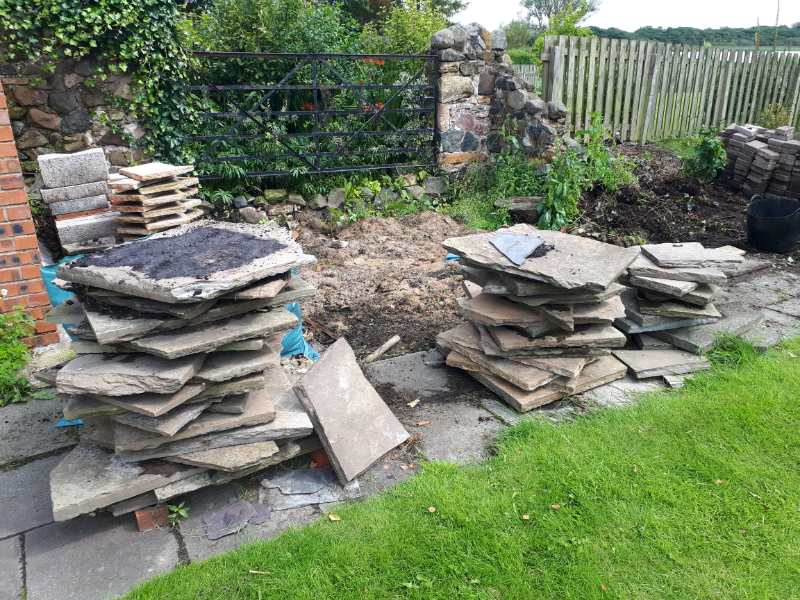 Old stone slabs in Anstruther, Fife Gumtree