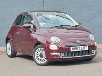 2018 Fiat 500 1.2 Lounge 3dr Dualogic Hatchback Petrol Automatic