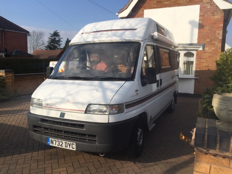 Fiat Ducato Swift Mondial 1996 Motor home camper van in Burbage