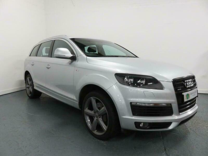 AUDI Q7 3.0 TDi V6 232 Quattro Tip Auto S Line Silver SemiAuto Diesel
