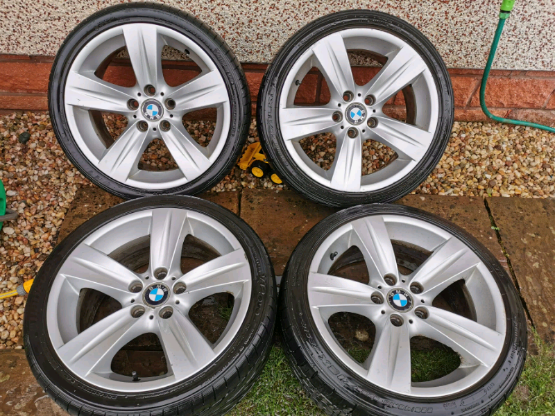 Genuine bmw staggered alloy wheels pcd 5x120 18 inch | in East End ...