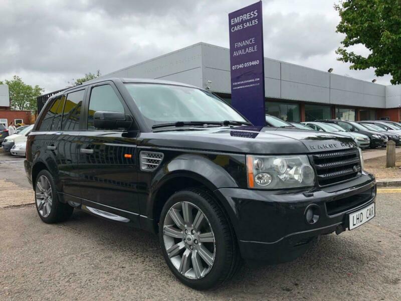 LHD LEFT HAND DRIVE Range Rover Sport 2.7TDV6 AUTOMATIC 2006 HSE BLACK