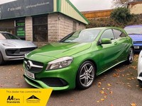 Mercedes A Class A 160 AMG LINE 1.6 Petrol KRYPTONITE GREEN. MOT to 16.11.2026