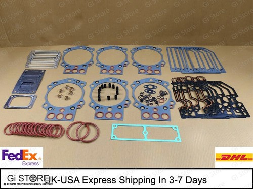 Cylinder Head Upper Gasket Kit Fits Cummins 6-Cyl 19.0 K19 KT19 KTA19 Engines