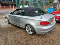 2010 BMW 120D M SPORT CONVERTIBLE , 1995CC , MOT 14/04/22 ,
