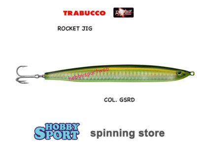 ROCKET JIG 105  GSRD OLIVE 30 GR SINKING MINNOW RAPTURE X SPINNING SHORE CAST