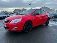 2012 62 VAUXHALL ASTRA 1.6 16V ACTIVE LIMITED EDITION 5 DOOR IN MEGA BRIGHT RED.