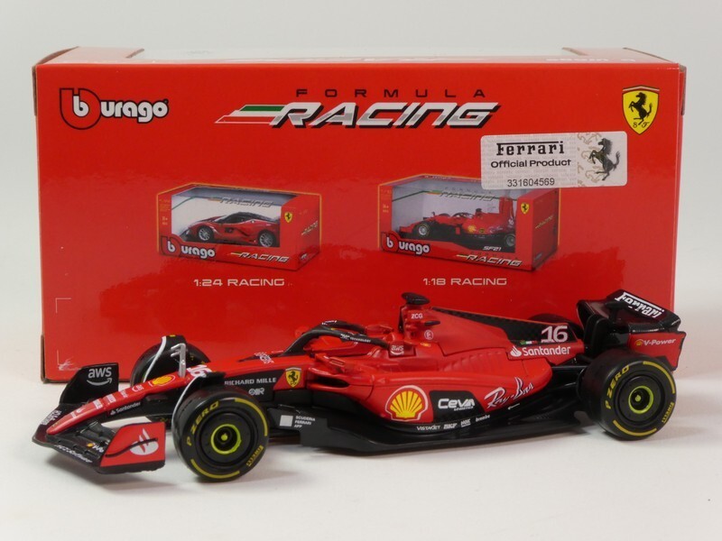 BBurago Burago Ferrari SF-23 #16 Charles Leclerc F1 2023 1