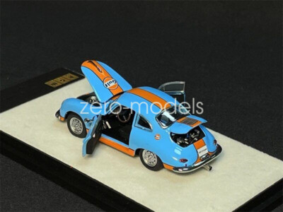 PGM 1:64 scale Classic vehicle 356 Blue #63 Full Open Diecast Car Toy Collection