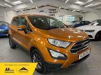 2018 Ford Ecosport 1.0T EcoBoost Zetec Euro 6 (s/s) 5dr HATCHBACK Petrol Manual