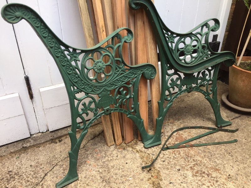 Cast iron garden bench ends in Leicester, Leicestershire Gumtree