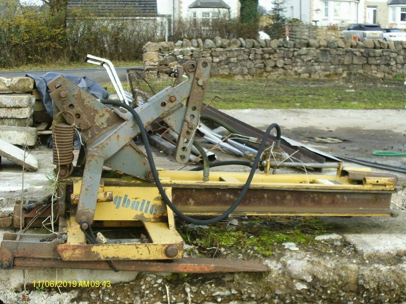 Bogbelle Tractor three point linkage Forklift attachment in Kinross