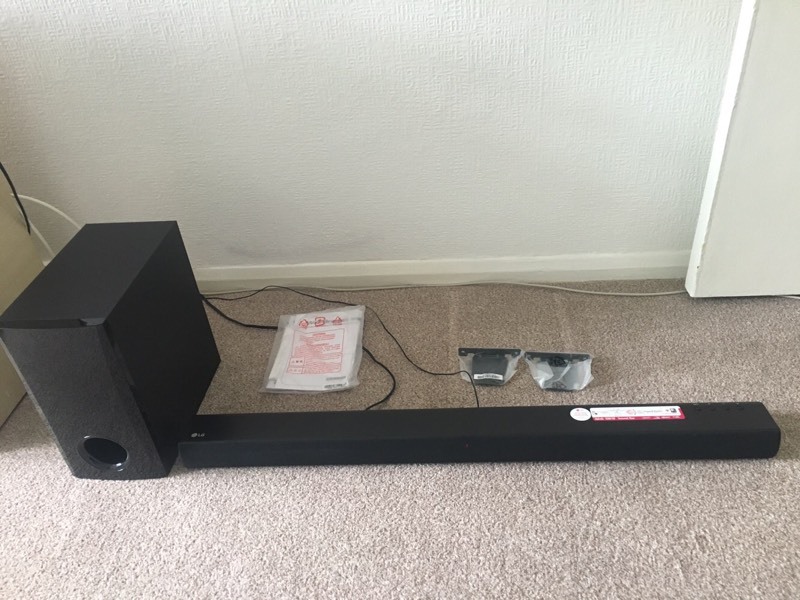 LG LAS350B 120W Soundbar with Bluetooth & External Sub in Southfields