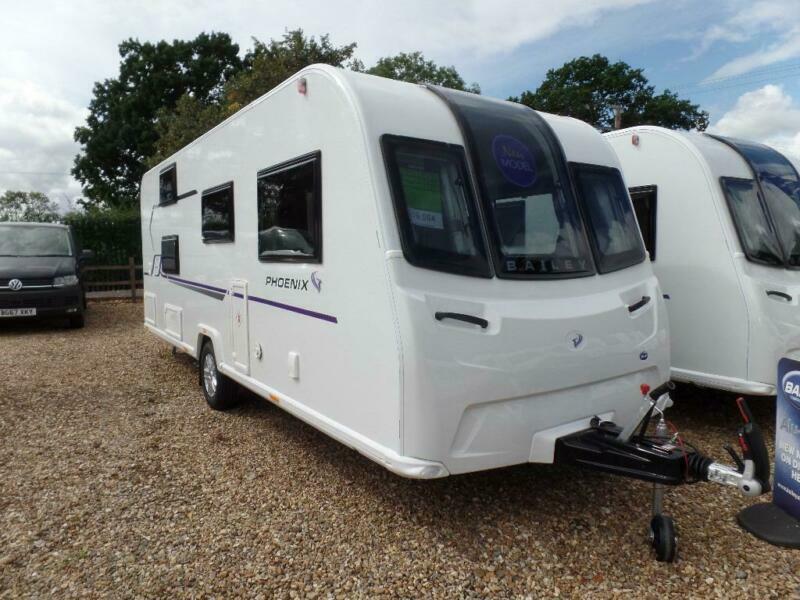 NEW 2019 Bailey Phoenix 650, 5 Berth Family Caravan, Fixed Bunk Beds in Northampton