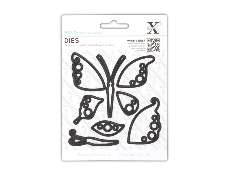 Docrafts Xcut Decorative Stanzer (8tlg) - Butterflies