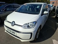 2018 Volkswagen Up 1.0 Move Up 5dr Hatchback Petrol Manual