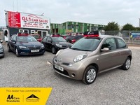 Nissan Micra ACENTA+2 KEYS+LOW MILAGE+FULL HISTORY+LOW INSURANCE+ 3M WARRANTY