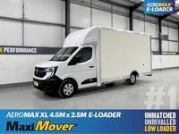 RENAULT MASTER 4.5M 100% ELECTRIC ZERO EMISSION LOW LOADER LUTON VAN FOR SALE