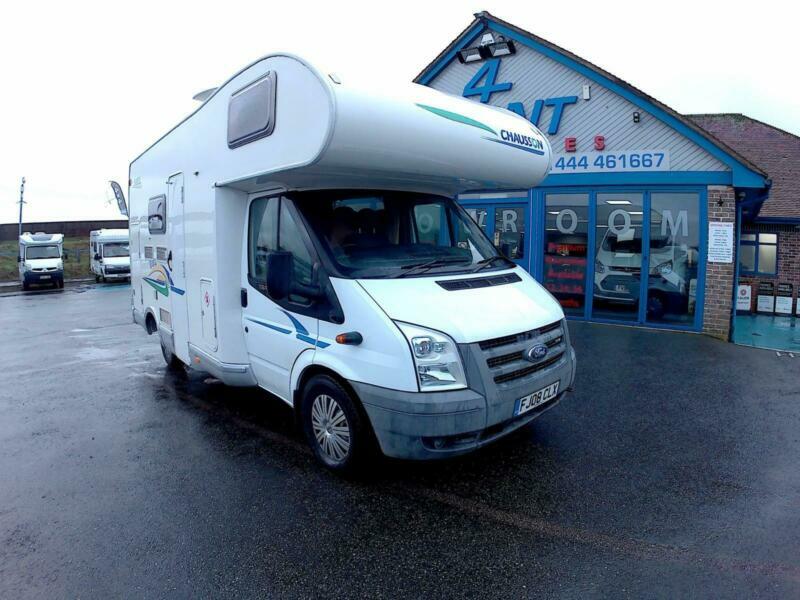 2008 CHAUSSON FLASH S3 MOTORHOME CAMPERVAN FORD TRANSIT 2.2 DIESEL 130