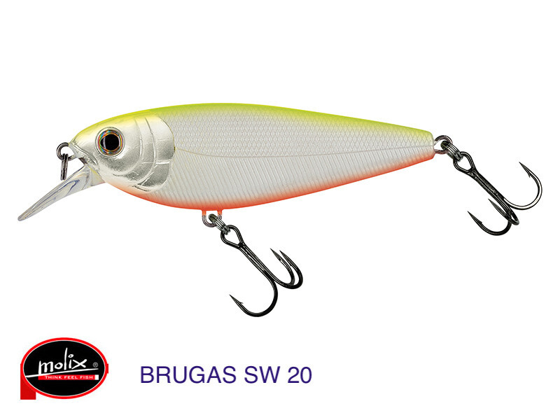 MOLIX BRUGAS  COL SW20 FLYING CHART 20 GR SINKING 8.5 CM SPINNING MARE  SPIGOLA