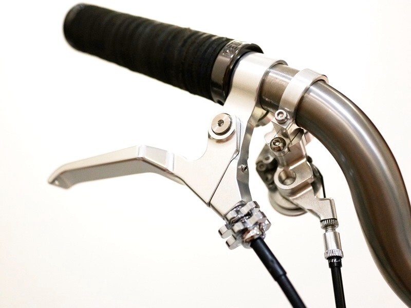 Union Jack Retro Style Brake Lever for Brompton Birdy