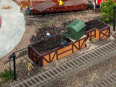 FALLER Parc à charbon avec grue - HO 1/87 - FALLER 120286