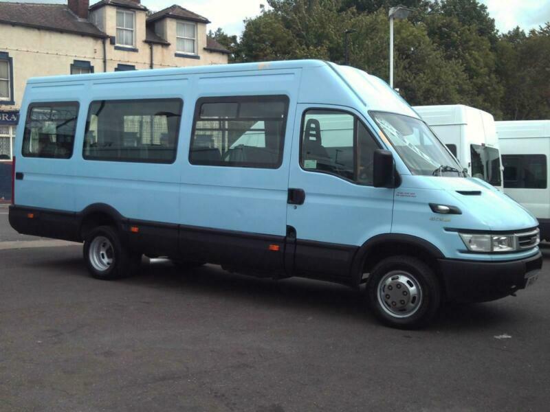 IVECO DAILY 45C14 17 SEAT FRONT ENTRY WHEELCHAIR ACCESSIBLE MINIBUS TACHO NO VAT in Sheffield