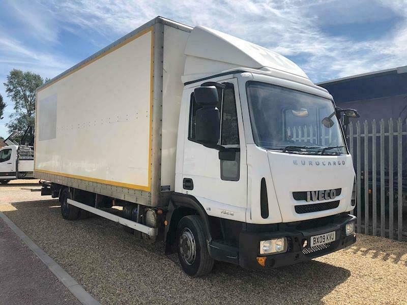 Iveco Eurocargo 75E16s 3.9 160bhp 22ft Box Lorry Cantilever Tail Lift