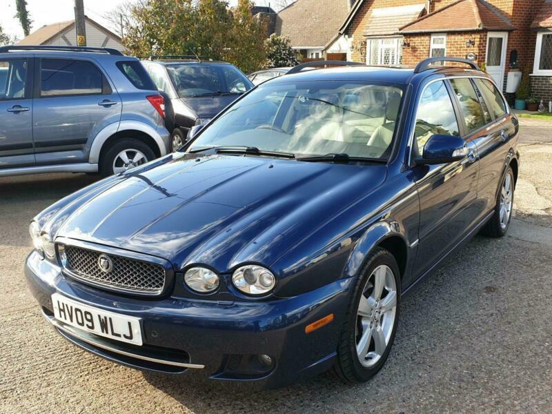 2009/09 Jaguar XTYPE 2.2D DPF Sovereign Estate, Automatic, Just 35k