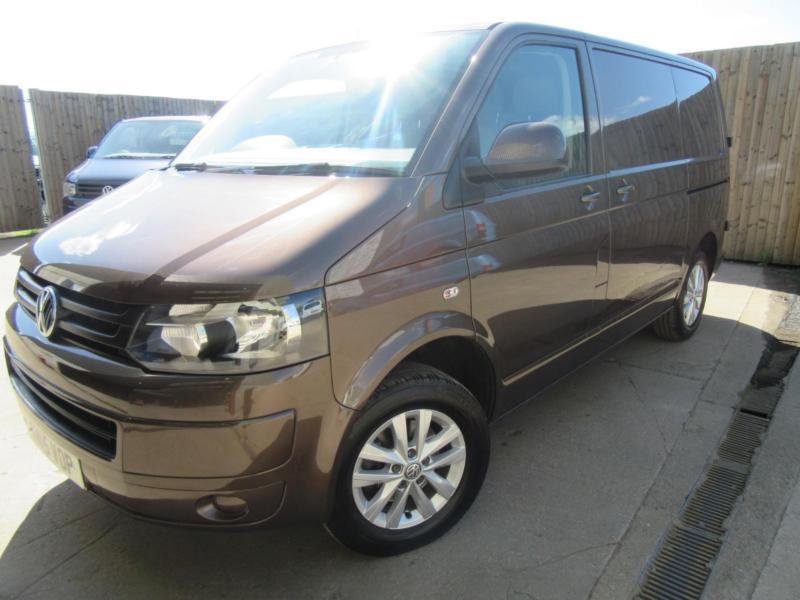 VW VOLKSWAGEN TRANSPORTER TRENDLINE VAN T5 T28 SWB 2.0 TDI S/H TOFFEE