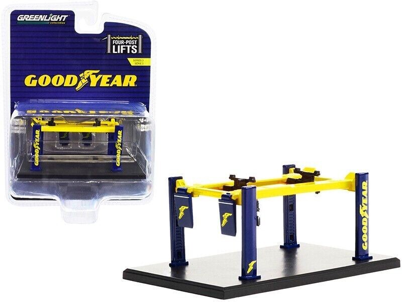 Greenlight 1:64 Double Scissor Lifts Series 1 – GOODYEAR Oil 16160-C
